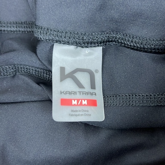 Kari traa leggings size M black and white stripes *sample* - Picture 6 of 8